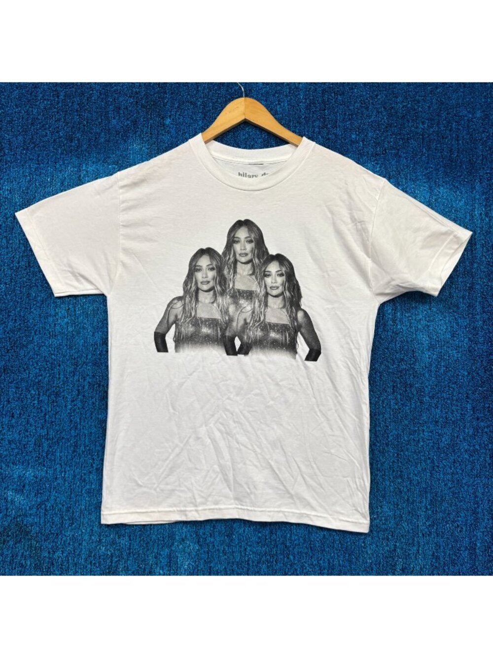 Hilary Diff Amateur Psychologist Tour White T-Shirt Size Medium